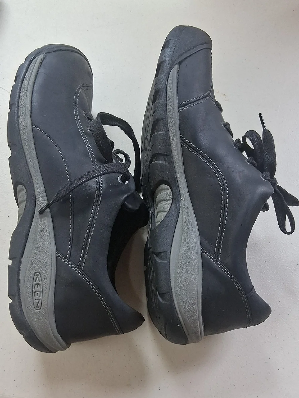 Keen black steel